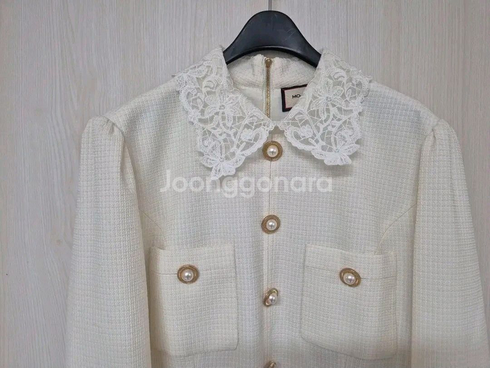 모조에스핀 레이스카라 원피스--4