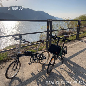 미니벨로 접이식 자전거 커플세트