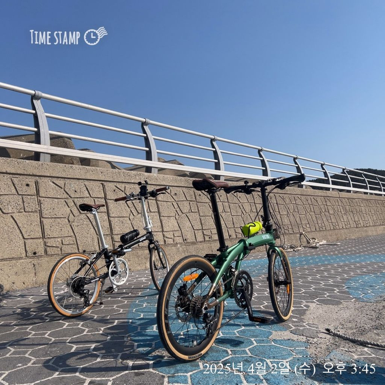 미니벨로 접이식 자전거 커플세트--3