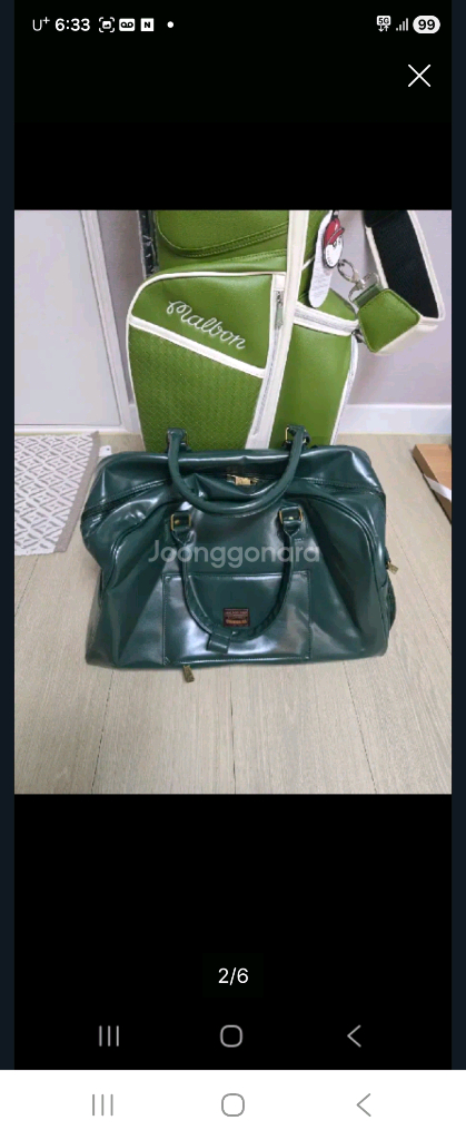 말본캐디백 및 보스턴백 판매요 이미지