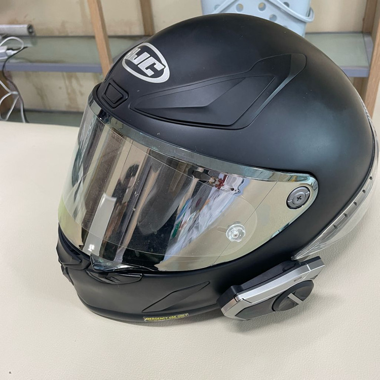 HJC홍진 알파 1 무광블랙 m 풀페이스 헬멧 (세나 인터콤, 쉴드 포함)--2