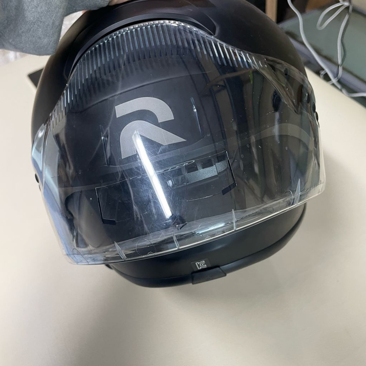 HJC홍진 알파 1 무광블랙 m 풀페이스 헬멧 (세나 인터콤, 쉴드 포함)--5