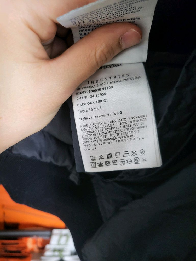 25FW 몽클레어 트리콧 니트패딩 L--5