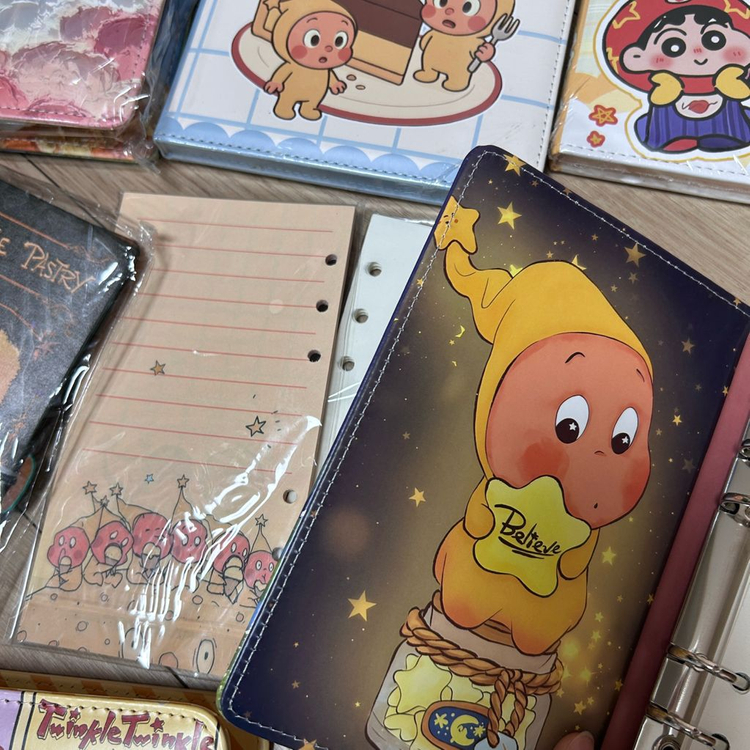 일괄가격 미사용 작은별 어린왕자 공책 노트북--3