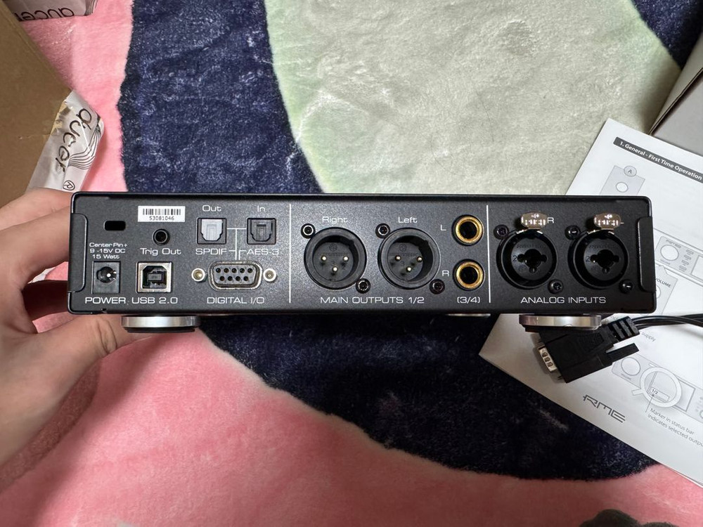 RME ADI-2/4 Pro SE 컨버터 판매합니다.--5