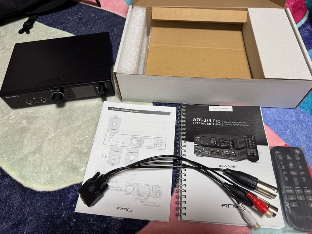 RME ADI-2/4 Pro SE 컨버터 판매합니다.--3