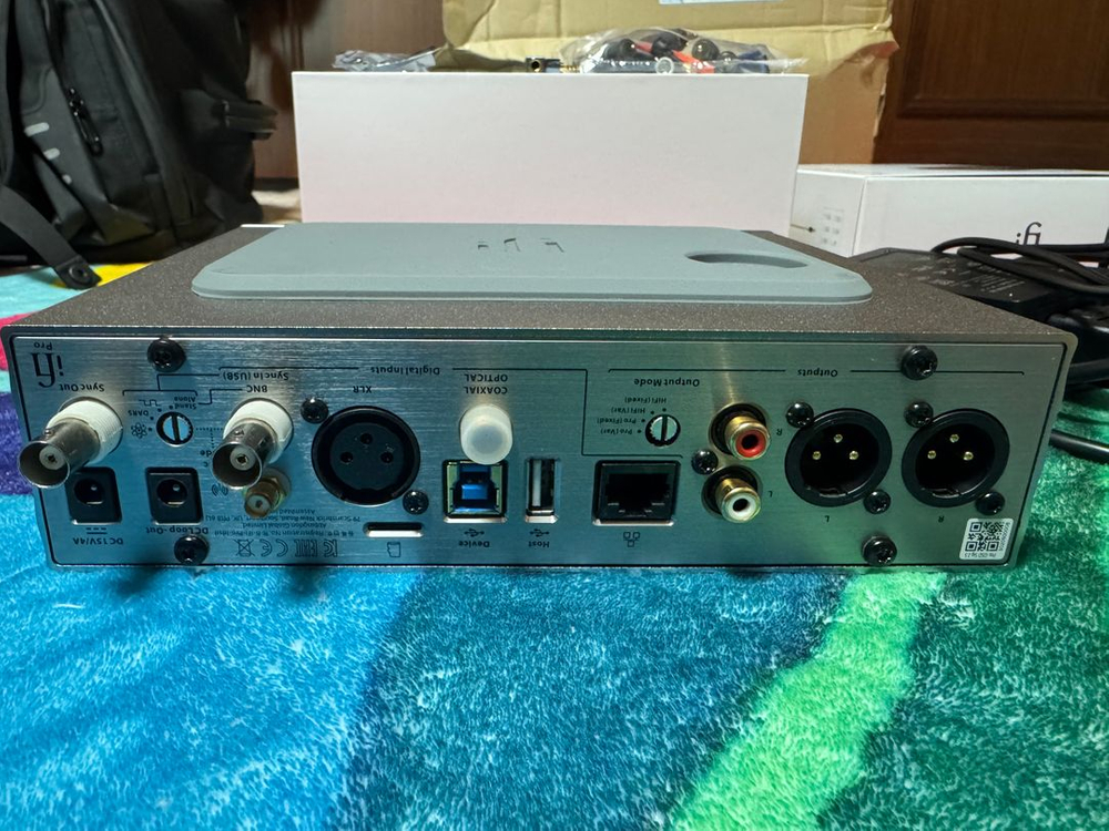 헤드폰 앰프 ifi Pro iDSD Signature 2.5 리퍼비쉬 제품 판매합니다.--4