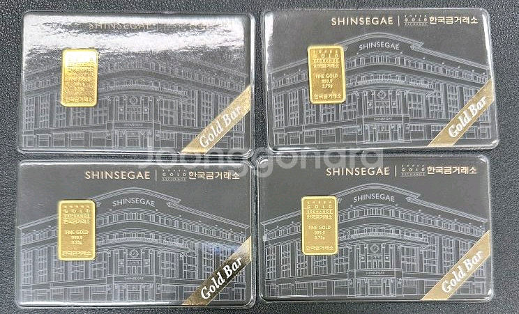 한국금거래골드바5돈1개 (풀세트)한국금거래소골드바1돈 단품팔아요--4