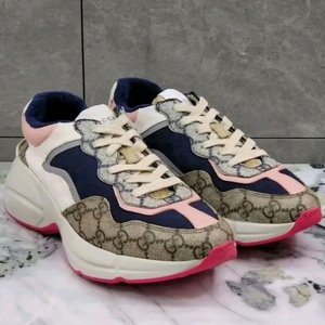 구찌 라이톤 스니커즈 핑크 230신발스니커즈운동화명품로퍼구두단화루이비통프라다디올나이키샤넬