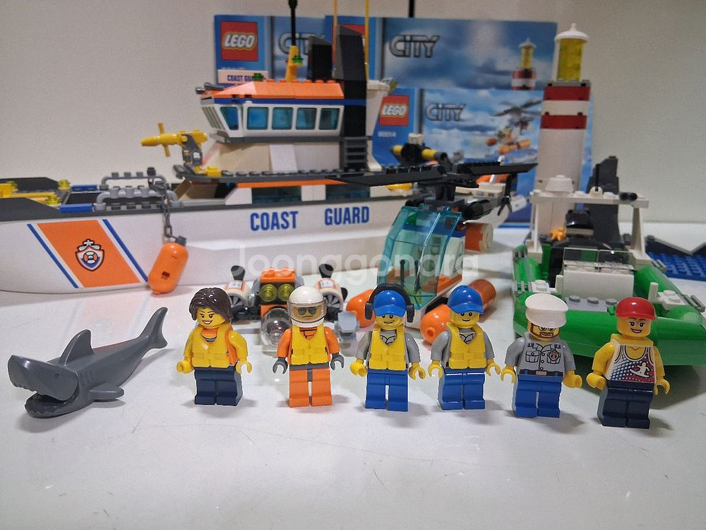 레고 시티 60014 해안 경비대--1