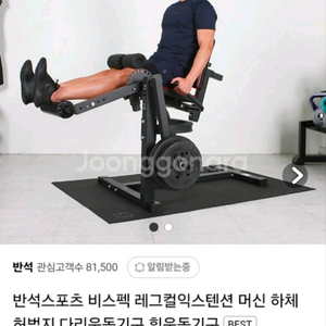 반석스포츠 레그컬 익스텐션 머신 판매합니다