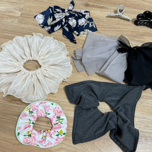 여성 머리끈 일괄 이미지