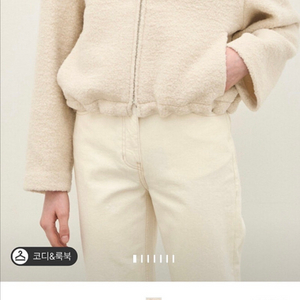 더캐시미어 알파카 후드 집업 점퍼