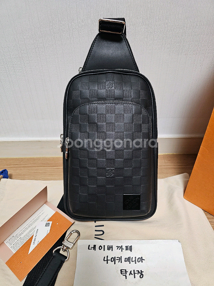 루이비통 올레더 에비뉴 슬링백 다미에 신형--3