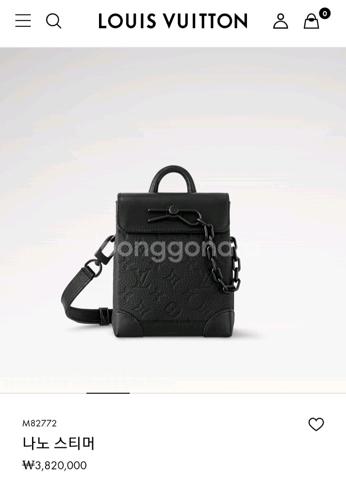 루이비통 토리옹 스티머 나노 크로스백 24년 신형 (새상품)--2