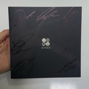 방탄 친필 싸인앨범 윙즈 비매 이미지