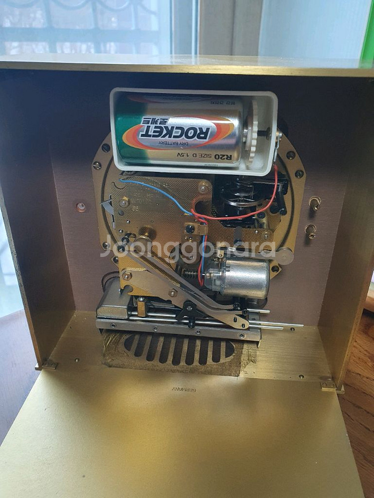 오래된융한스 탁상 시계--1