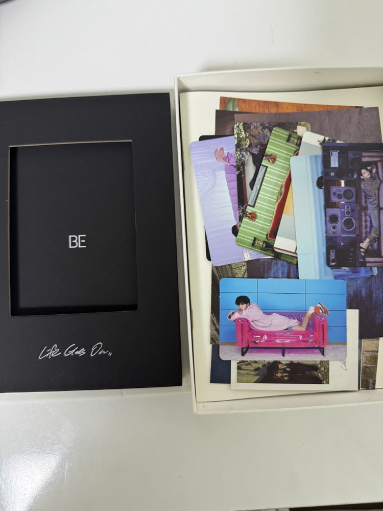 방탄 친필 싸인 앨범 비매 BE 이미지