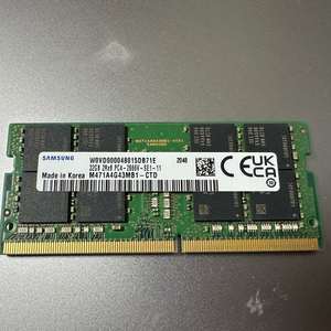 삼성 DDR4-2666 32GB 노트북용 메모리 이미지