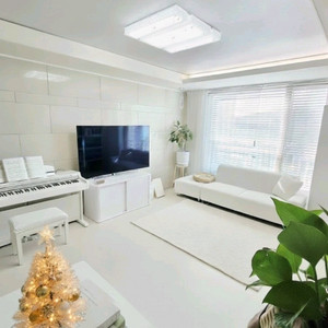 (급처분)티비장 거실실수납장 화이트 1200