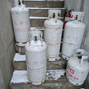 LPG 가스통 이미지