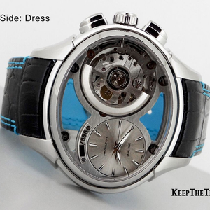 해밀턴 재즈마스터 페이스 2 페이스 오토매틱 시계 hamilton jazzmaster face 2 face