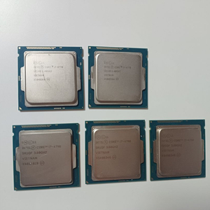 i7 4790(판매완료), i7 4770(2개) CPU 팝니다