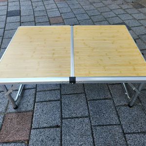벅703 대나무 캠핑테이블