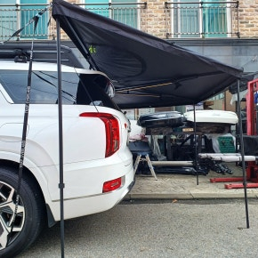 스토리지웍스어닝(2.5m)+메세타 반자동 및 유일,코토어닝,트랩오버랜드 180도 270도,신형 경량 270도 어닝등