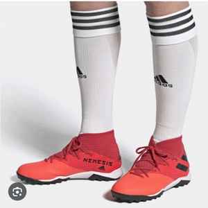 주니어 220-225) 아디다스 주니어 축구 풋살화, 네메시스 / 축구교실 유소년 축구