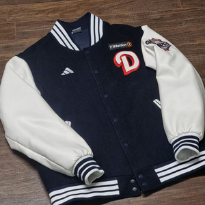 두산 베어스 아디다스 바시티 야구 점퍼 유니폼 105