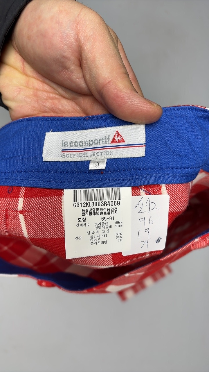 10601번 르꼬끄 [겨울] 여자 골프 바지 27 인치--2