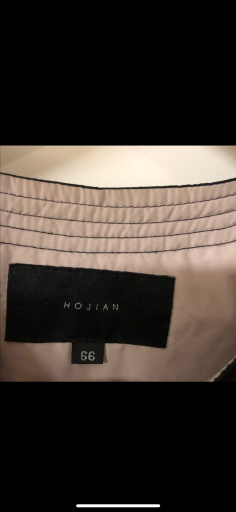 제평 호지안 라운드 경량 덕다운 패딩 노카라 블랙 검정 66 여자 여성 간절기 타임마인한섬--2