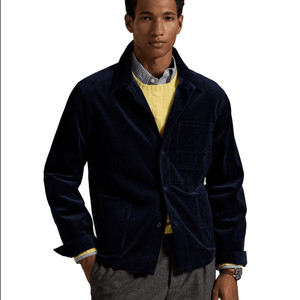 폴로 코듀로이 유틸리티 자켓 / 네이비 / L, XL 이미지