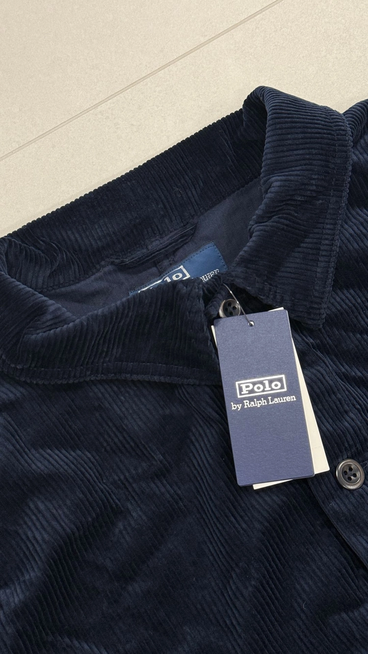 폴로 코듀로이 유틸리티 자켓 / 네이비 / L, XL 이미지
