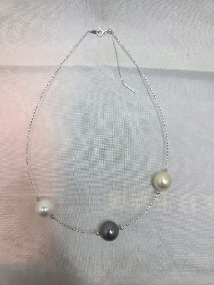 남양진주 목걸이--1