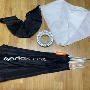 (민트급)Godox P120L, 반사판, 뷰티디쉬 세트
