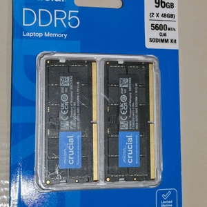 DDR5 노트북 메모리 96GB (48GB 2개 1세트)