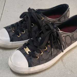 coach 코치 로고 스니커즈 운동화 230