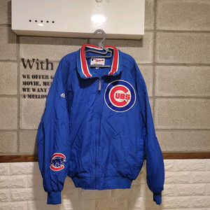 마제스틱 시카고컵스 자켓 L