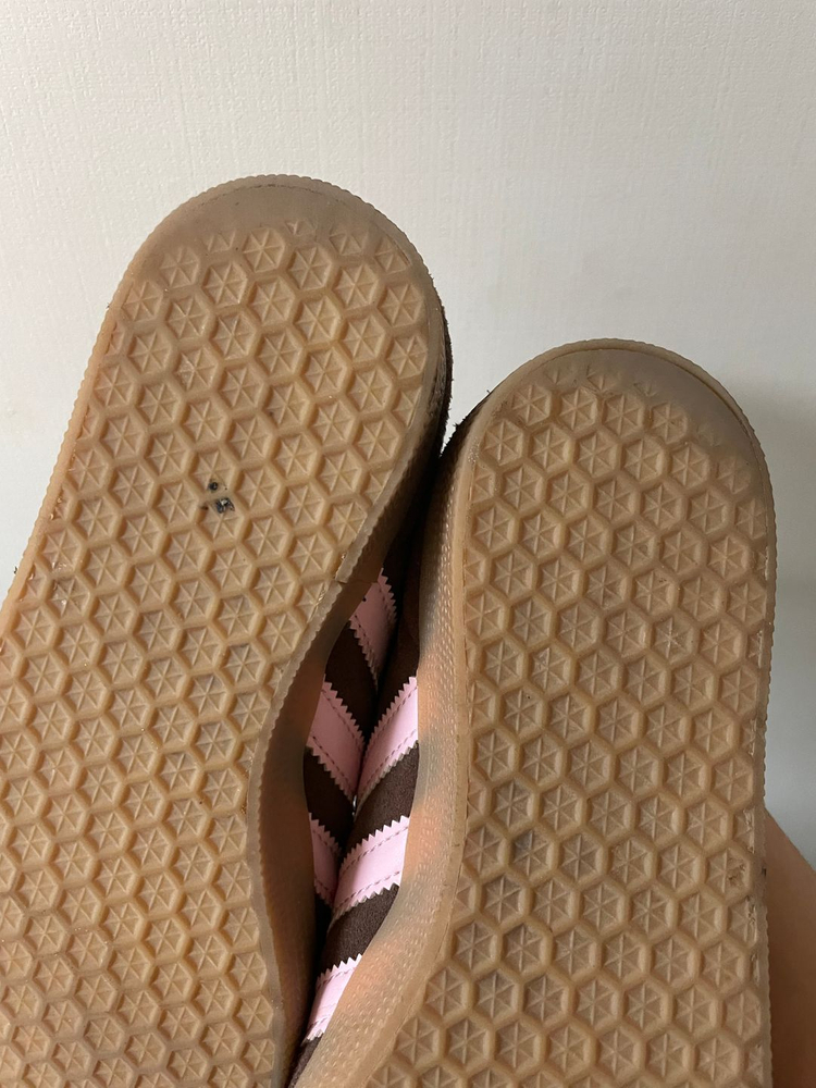 230~235 아디다스 가젤 브라운핑크 스웨이드--1