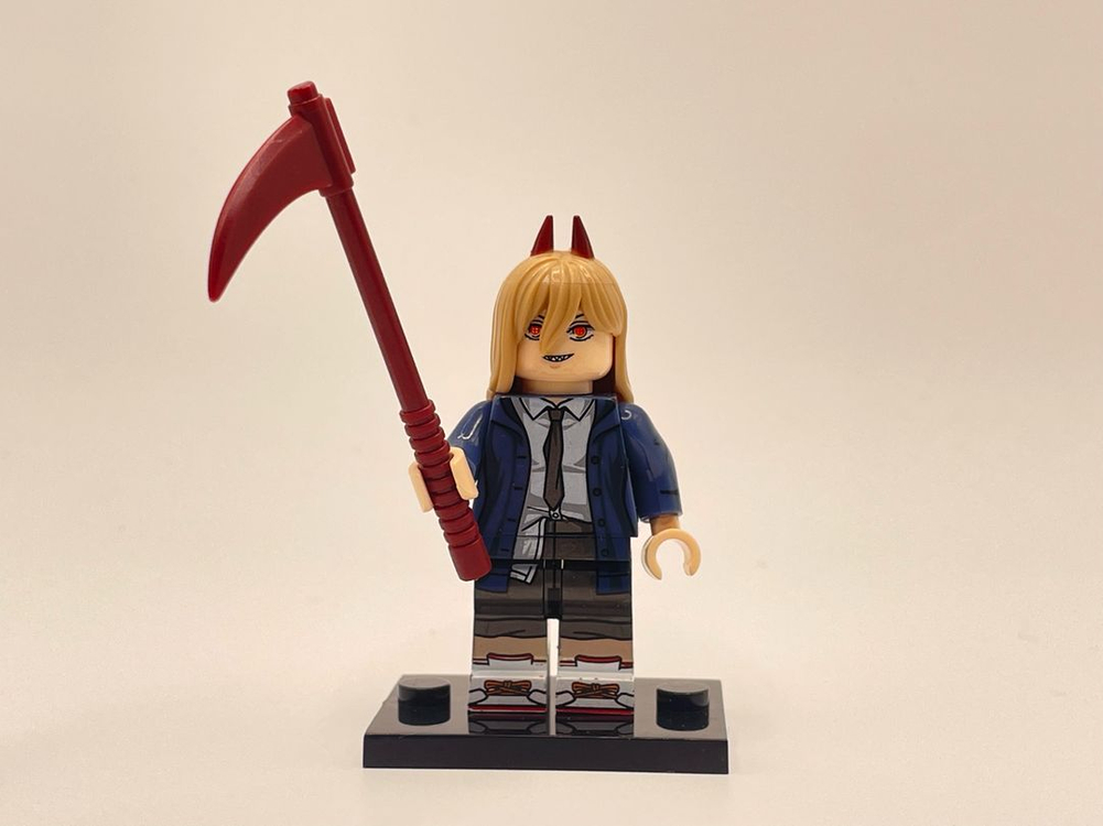 레고(호환)커스텀 체인소맨 피규어 파워 이미지