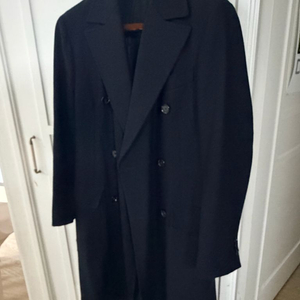 [52] 링자켓x안드레아서울 블랙 폴로코트 까노니코원단