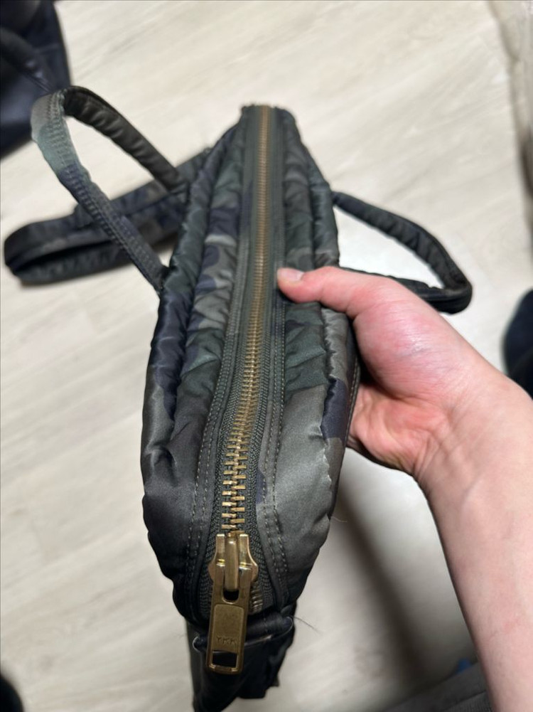 PORTER 요시다 포터 탱커 2way 브리프케이스 숄더백 카모 이미지