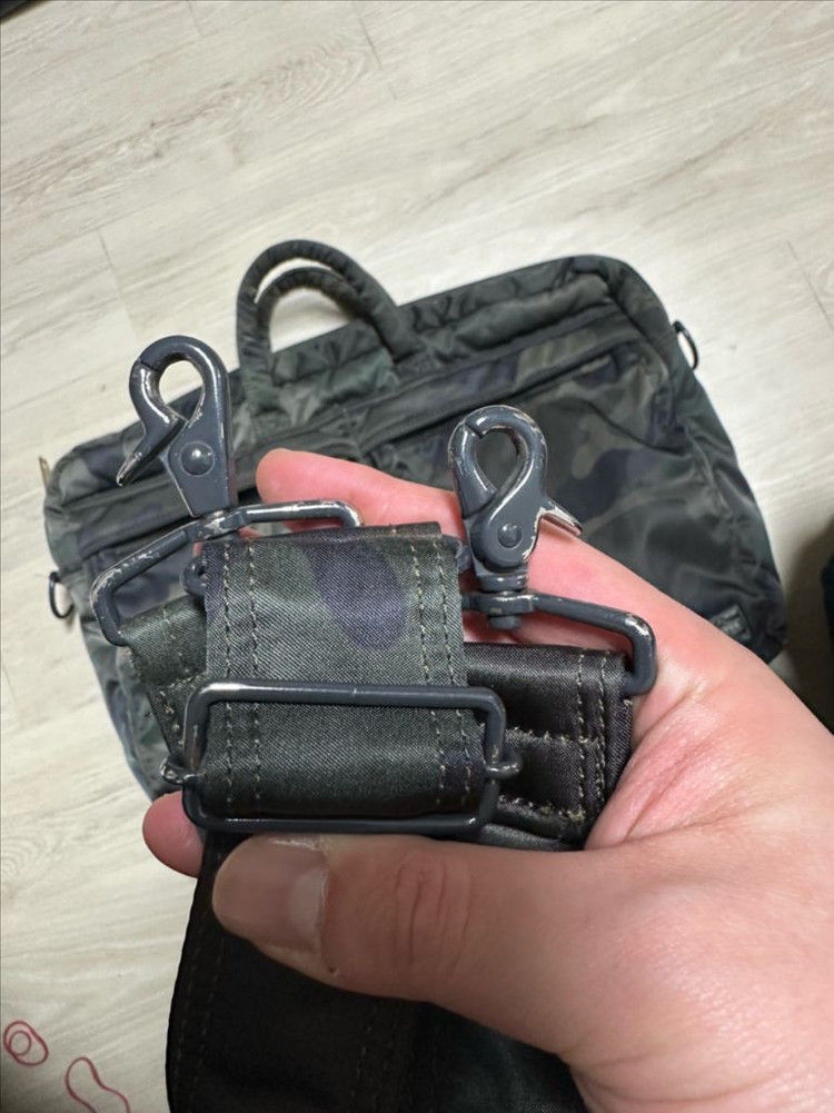 PORTER 요시다 포터 탱커 2way 브리프케이스 숄더백 카모 이미지