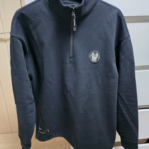 라이프워크 코인 와펜 스트링 반집업 블랙 색상 M사이즈