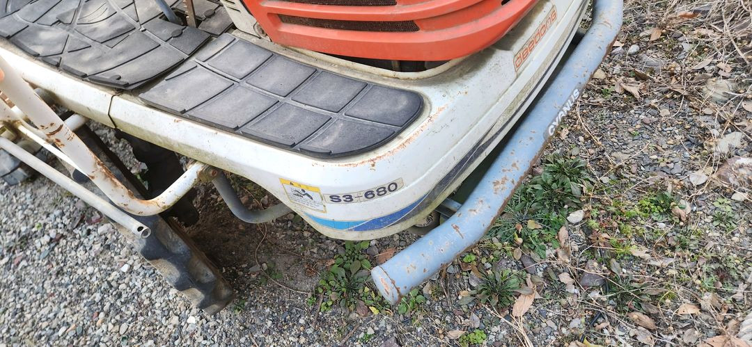 장기간 방치 미사용 대동 S3-680 승용이앙기 사륜구동 4WD 운반차 작업기 작업차--2