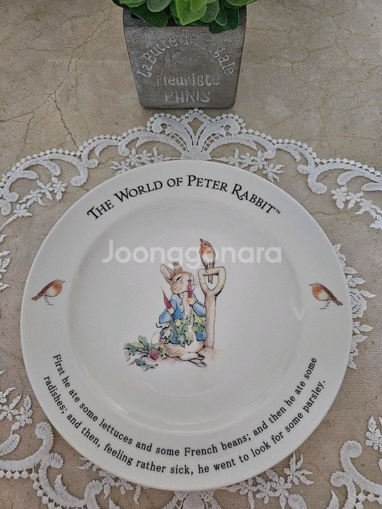 (새상품)일본 야마카 피터래빗 접시세트(5장) 판매해요(택포)--4