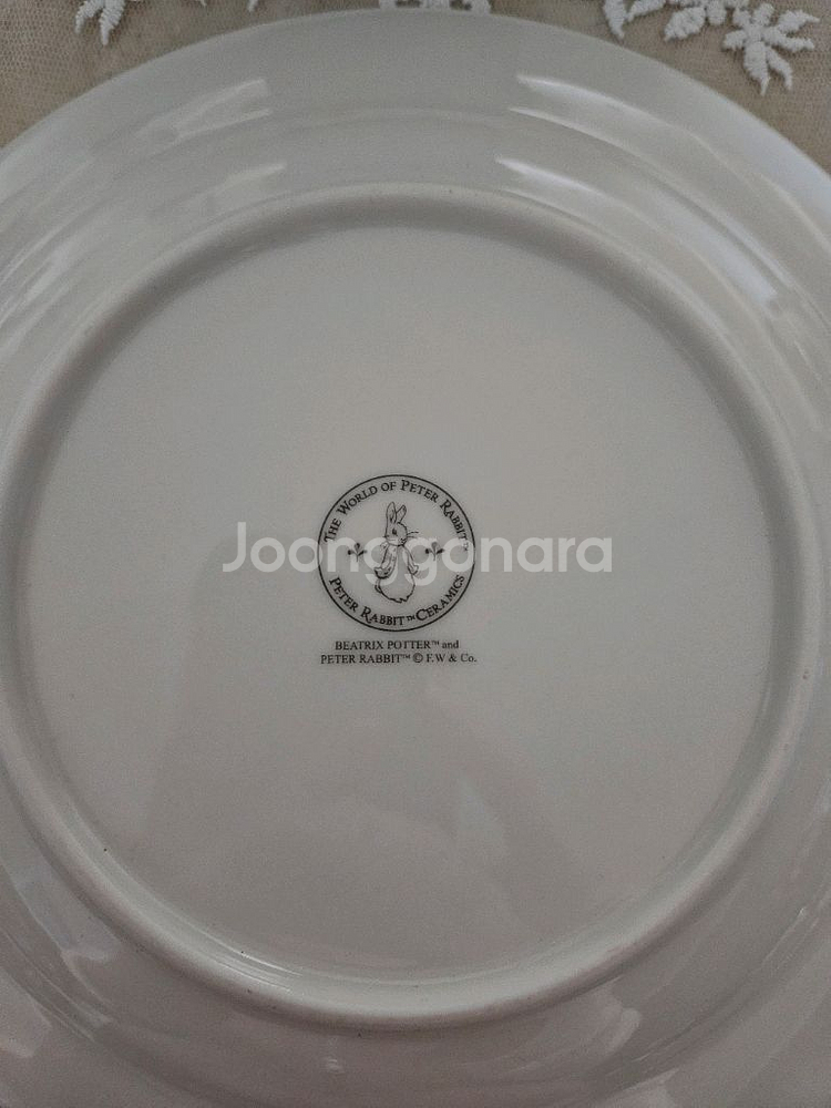 (새상품)일본 야마카 피터래빗 접시세트(5장) 판매해요(택포)--7
