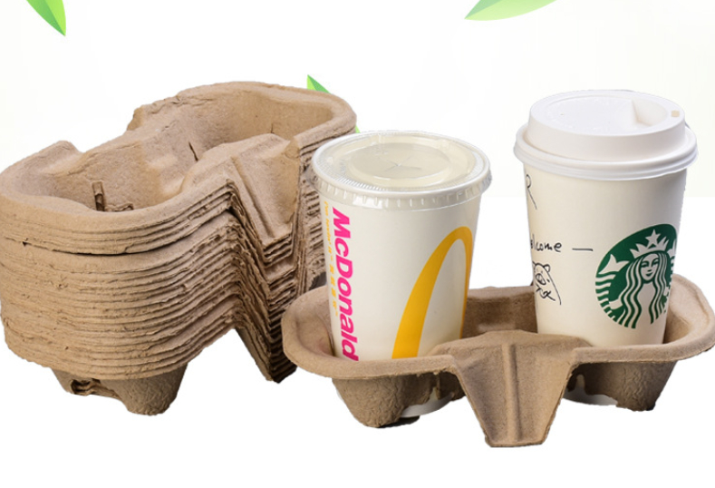 종이컵 트레이 2구 300개 4구 300개 일괄판매--2